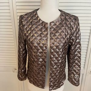 Bronze Cropped Jacket